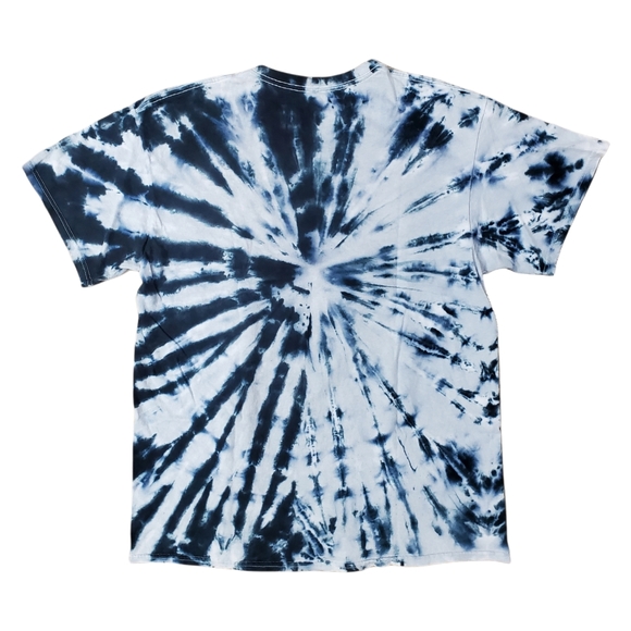 KISS Shirt DESTROYER Album 1976 Tie-Dye Liquid Blue - Picture 4 of 4